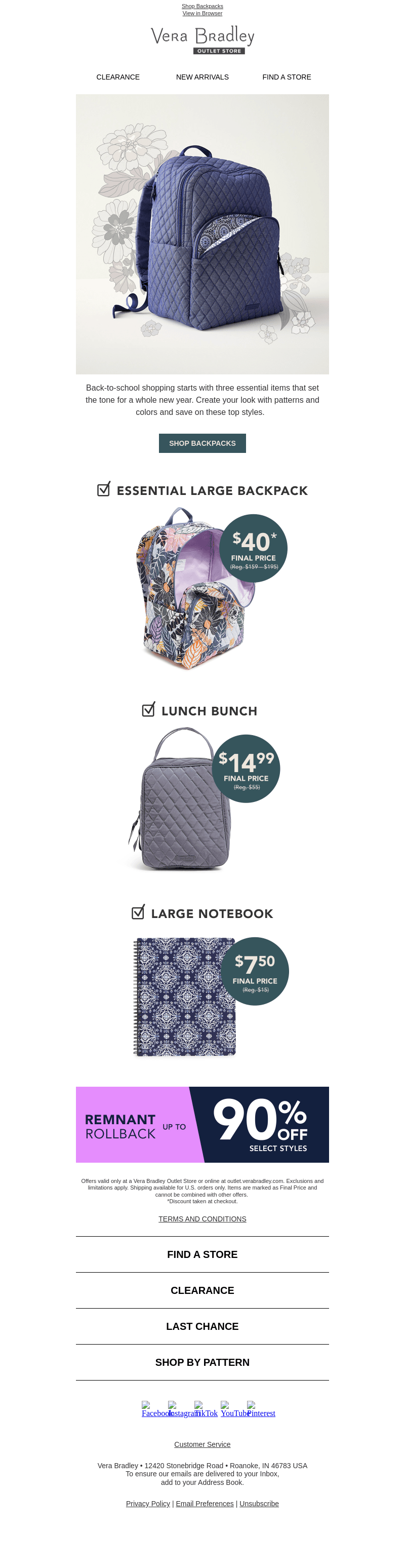 Top 3 items for heading back to school.