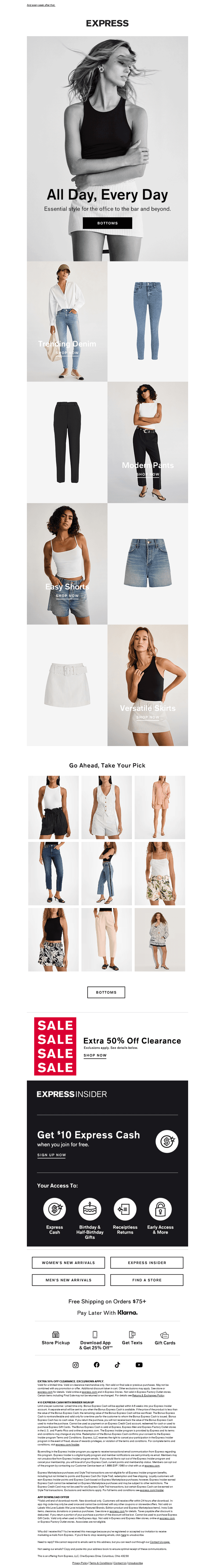 What to wear this week