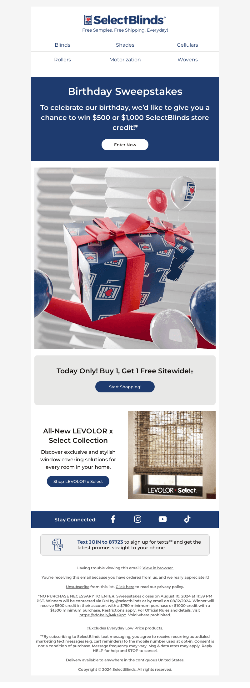 Buy 1, Get 1 Free! Today Only!