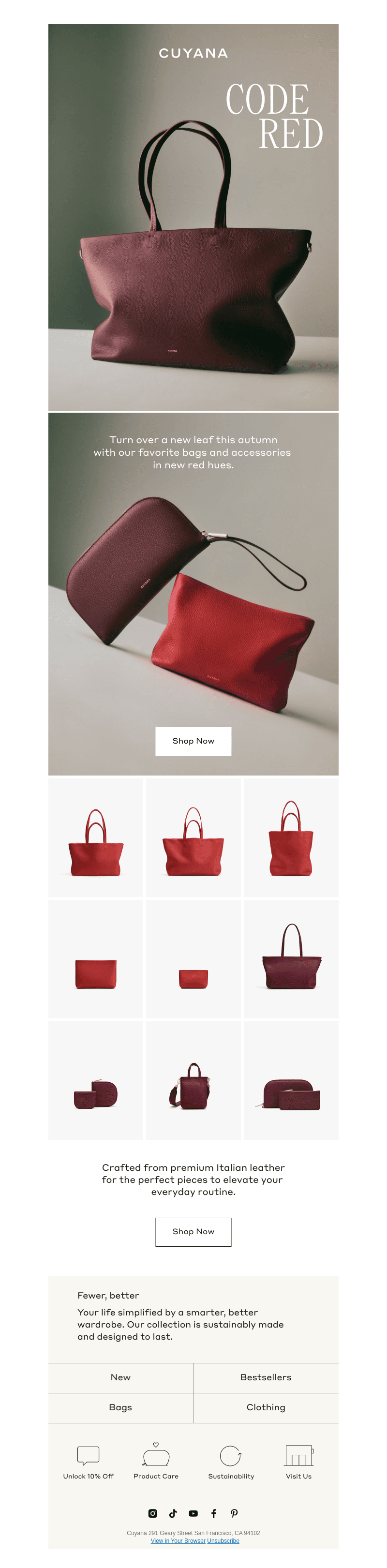 Red Alert: New Fall Shades