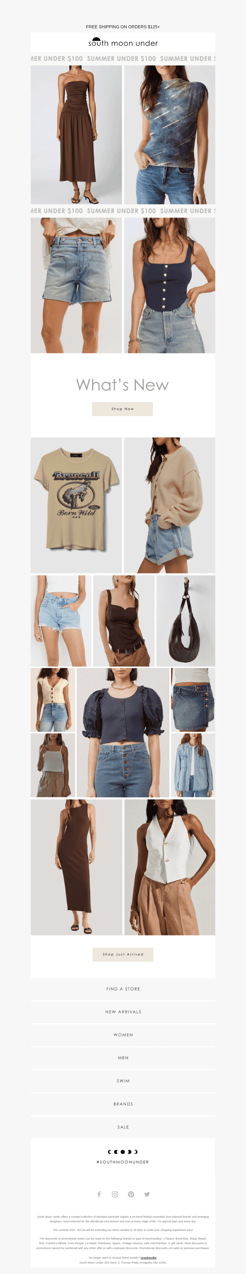 SUMMER UNDER $100 !!!