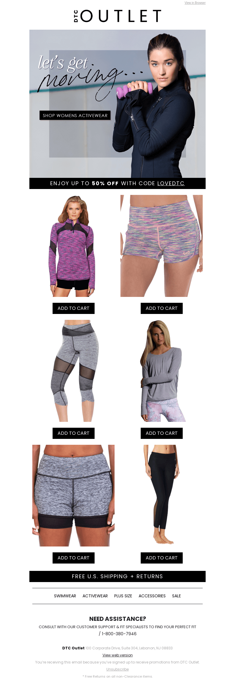 Get Moving in TLF Activewear & More!