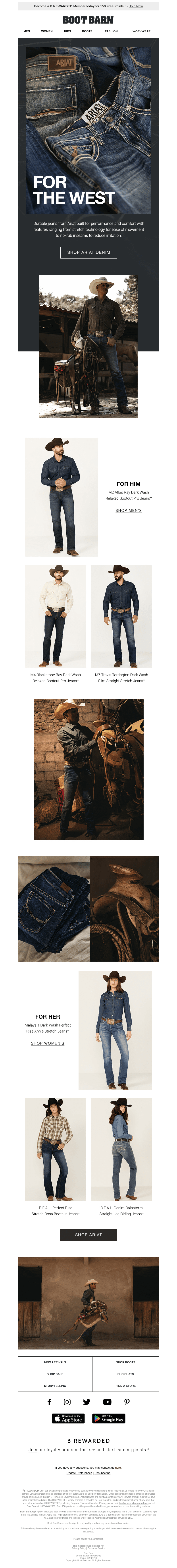 Ariat Performance Denim