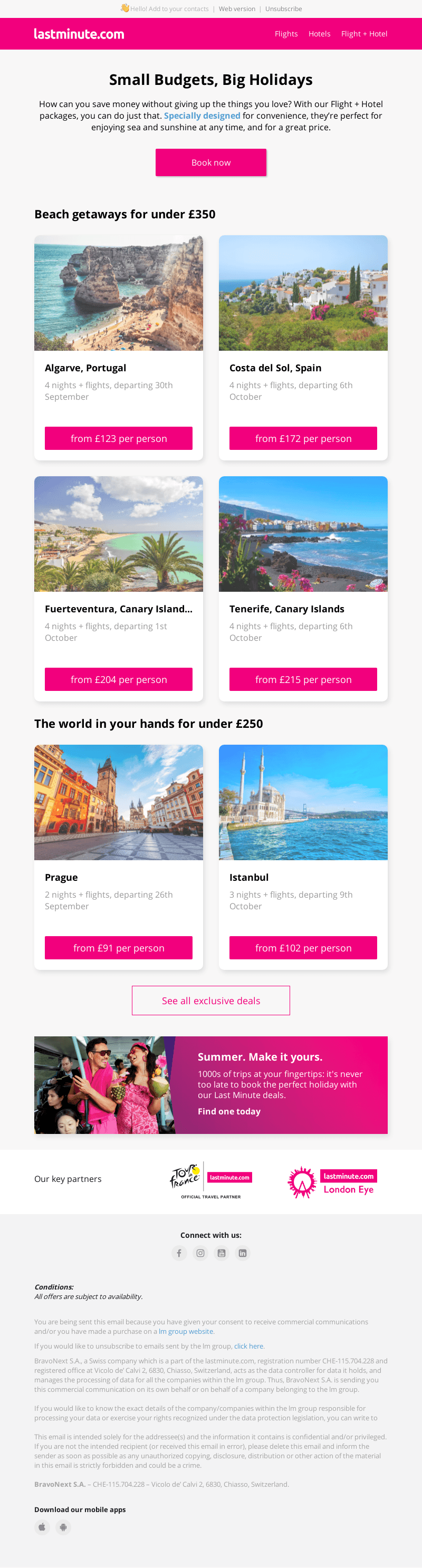 Travel more, spend less