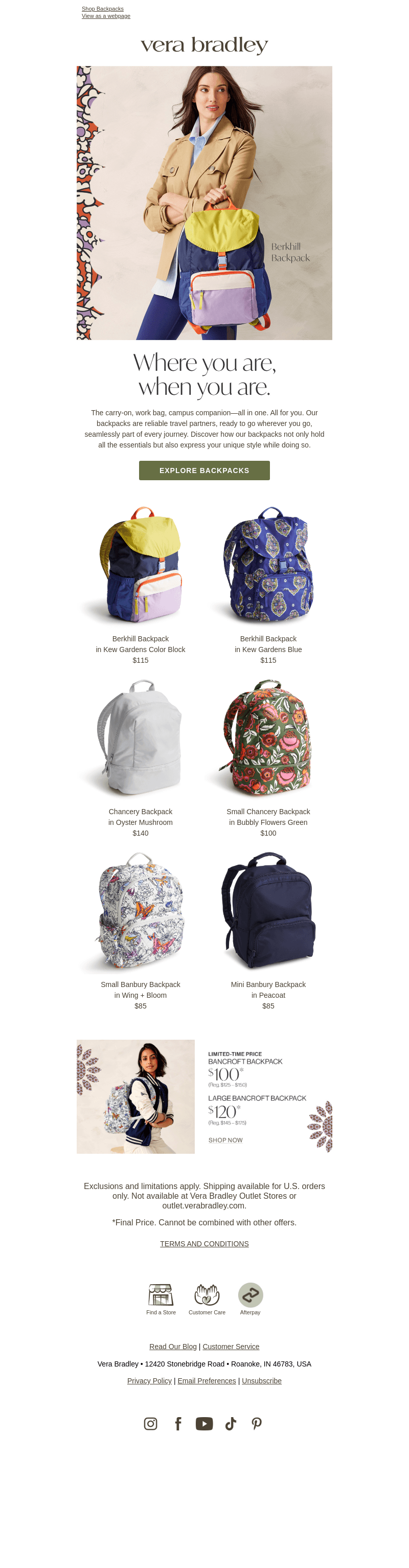 Find the backpack that reflects YOU.