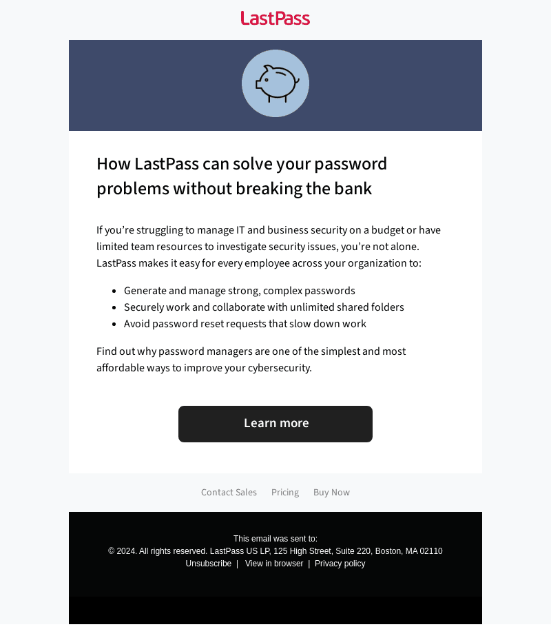 Say goodbye to password security stress