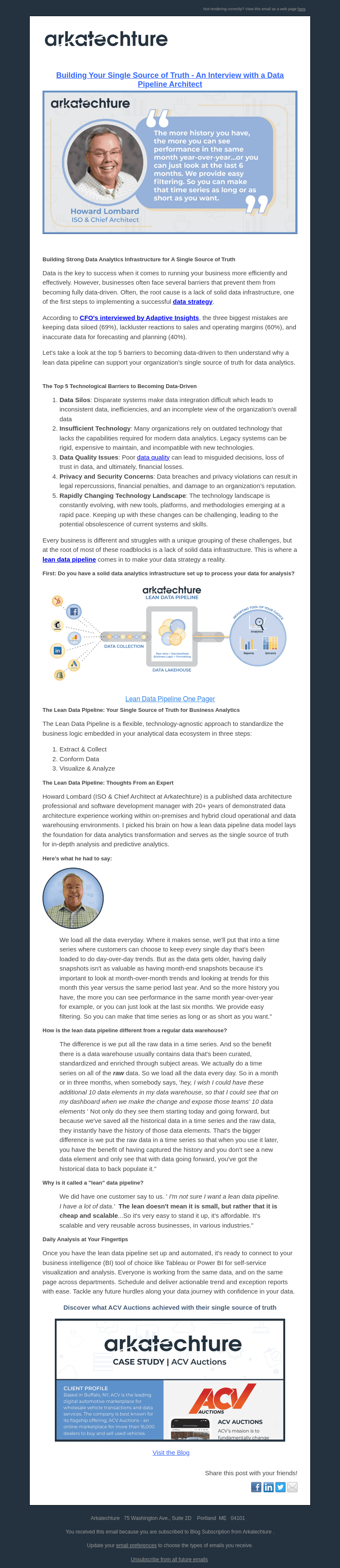 Building Your Single Source of Truth - An Interview with a Data Pipeline Architect