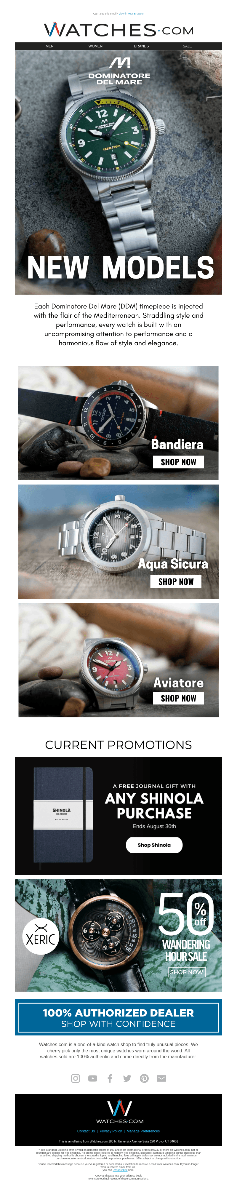 New Models from Dominatore Del Mare!