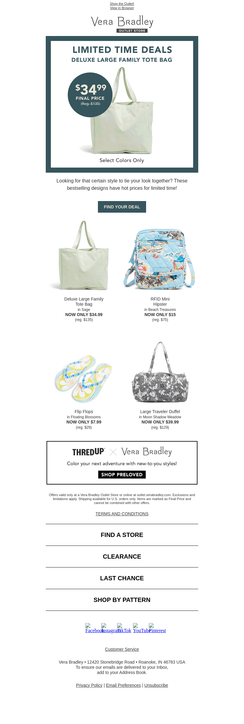 These styles have limited-time prices!