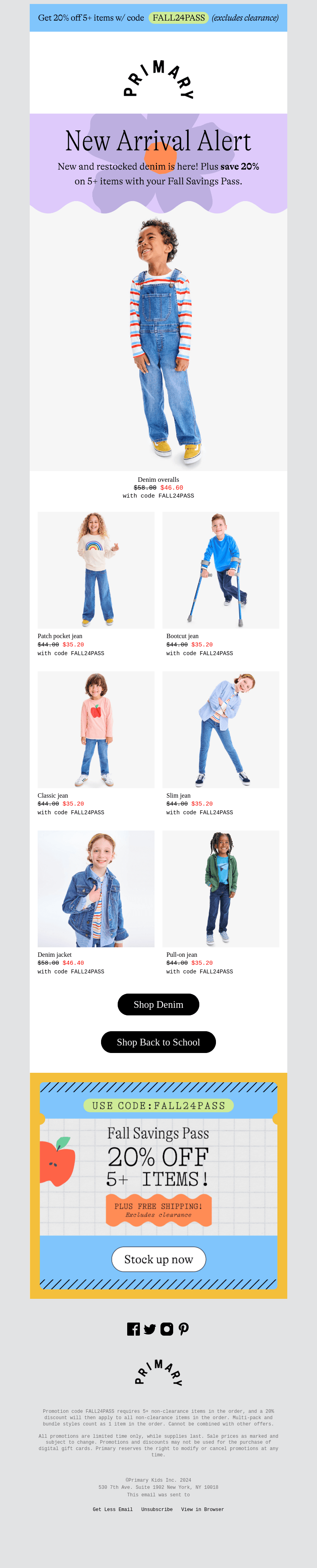 NEW DENIM IS HERE (including overalls!)