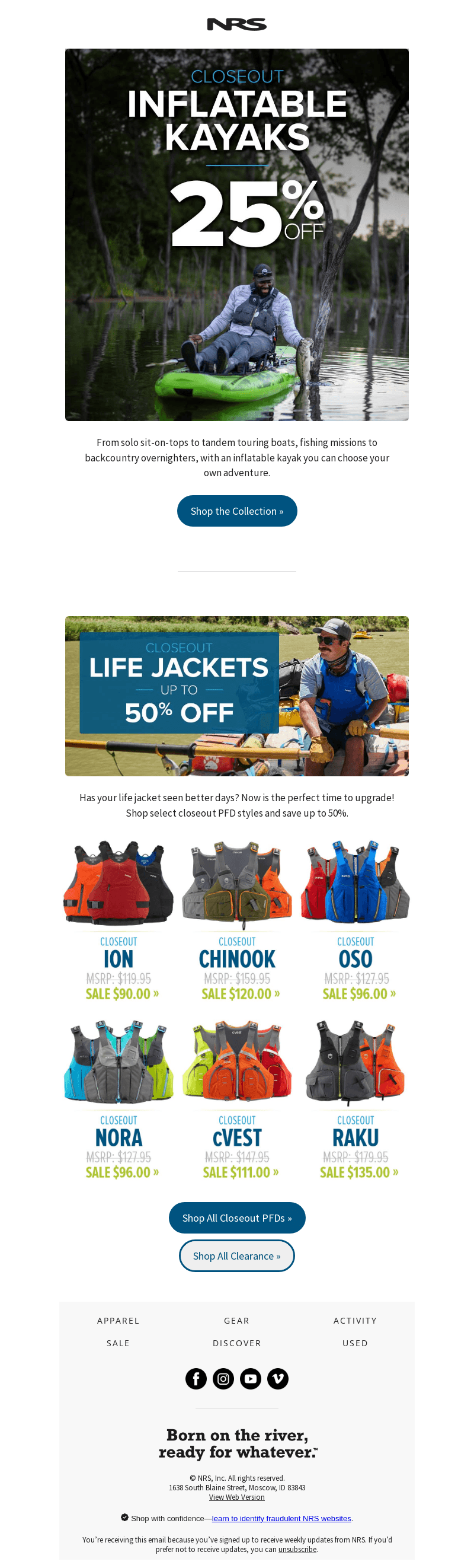 💥 ON SALE: Inflatable Kayaks