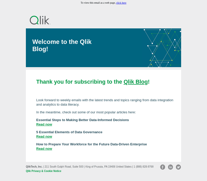 Qlik email from Tue, Aug 20, 2024