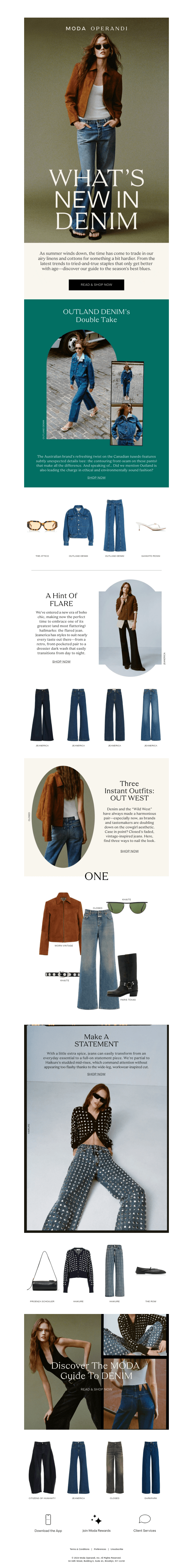 The news in DENIM