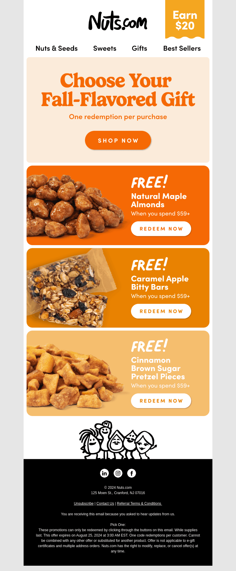 Fall Mode Activated: Choose Your FREEBIE!
