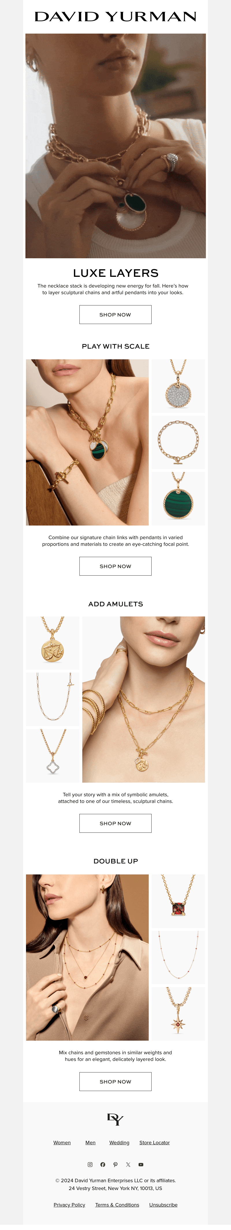 Necklaces to Love and Layer