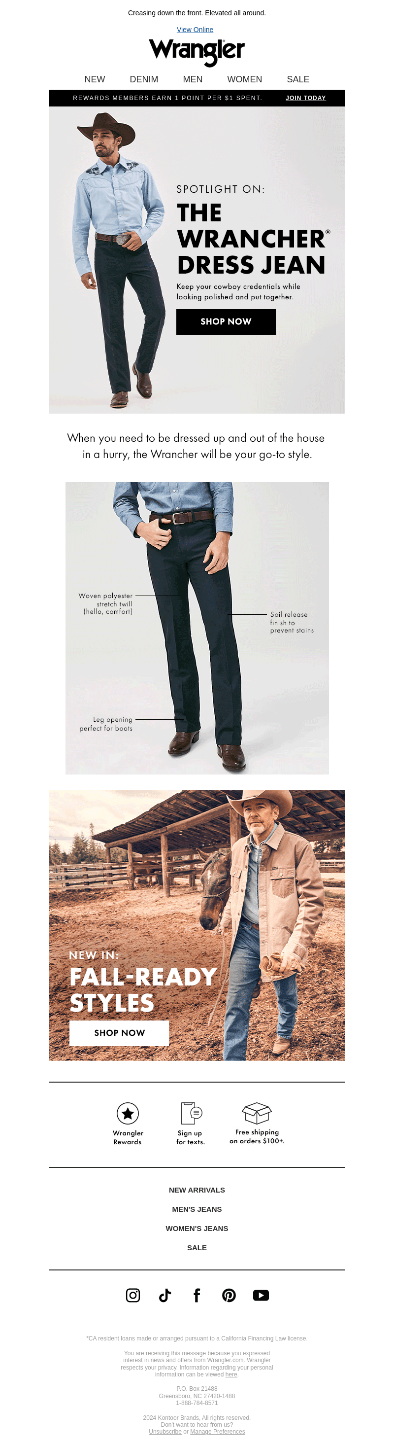It's like our bootcut, only fancier