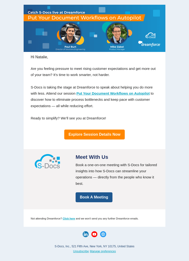 Catch Our Dreamforce Session!