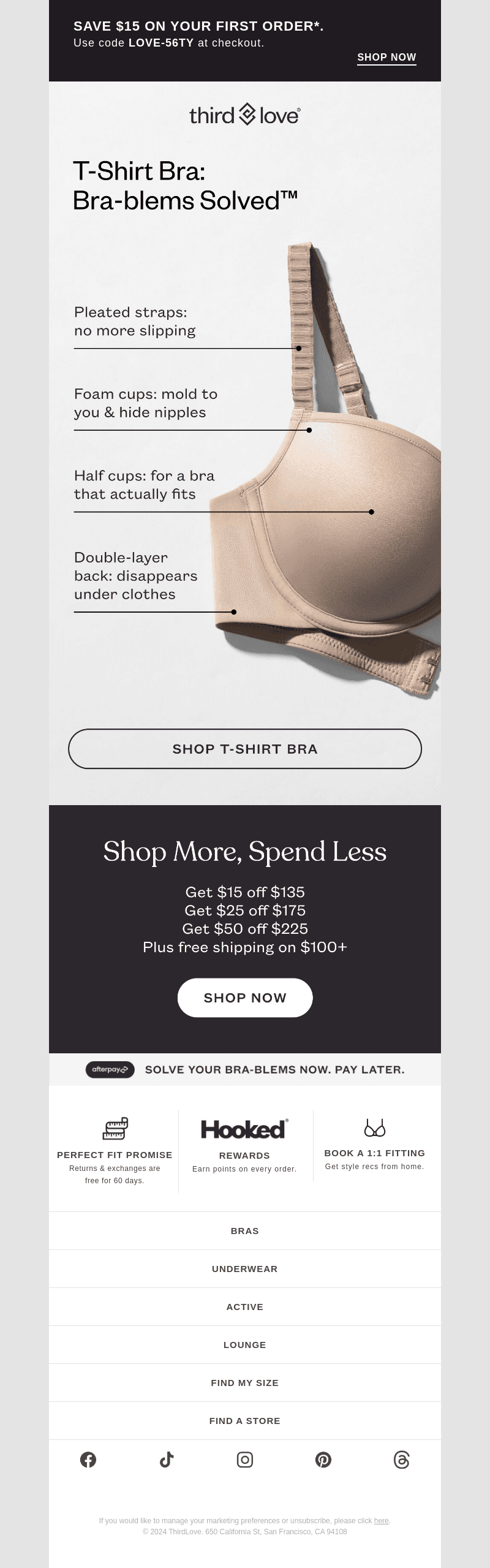 What makes our T-Shirt Bra different?