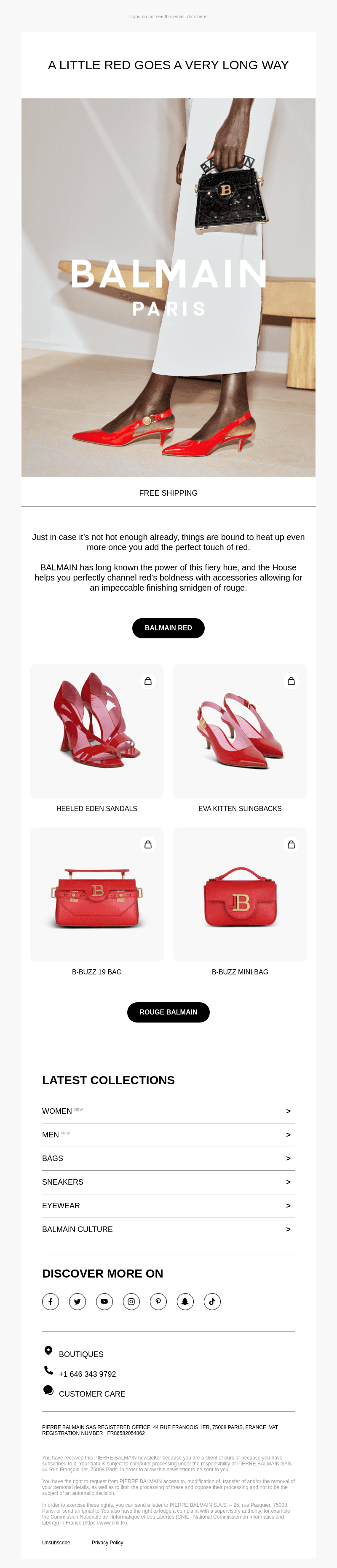 A TOUCH OF RED