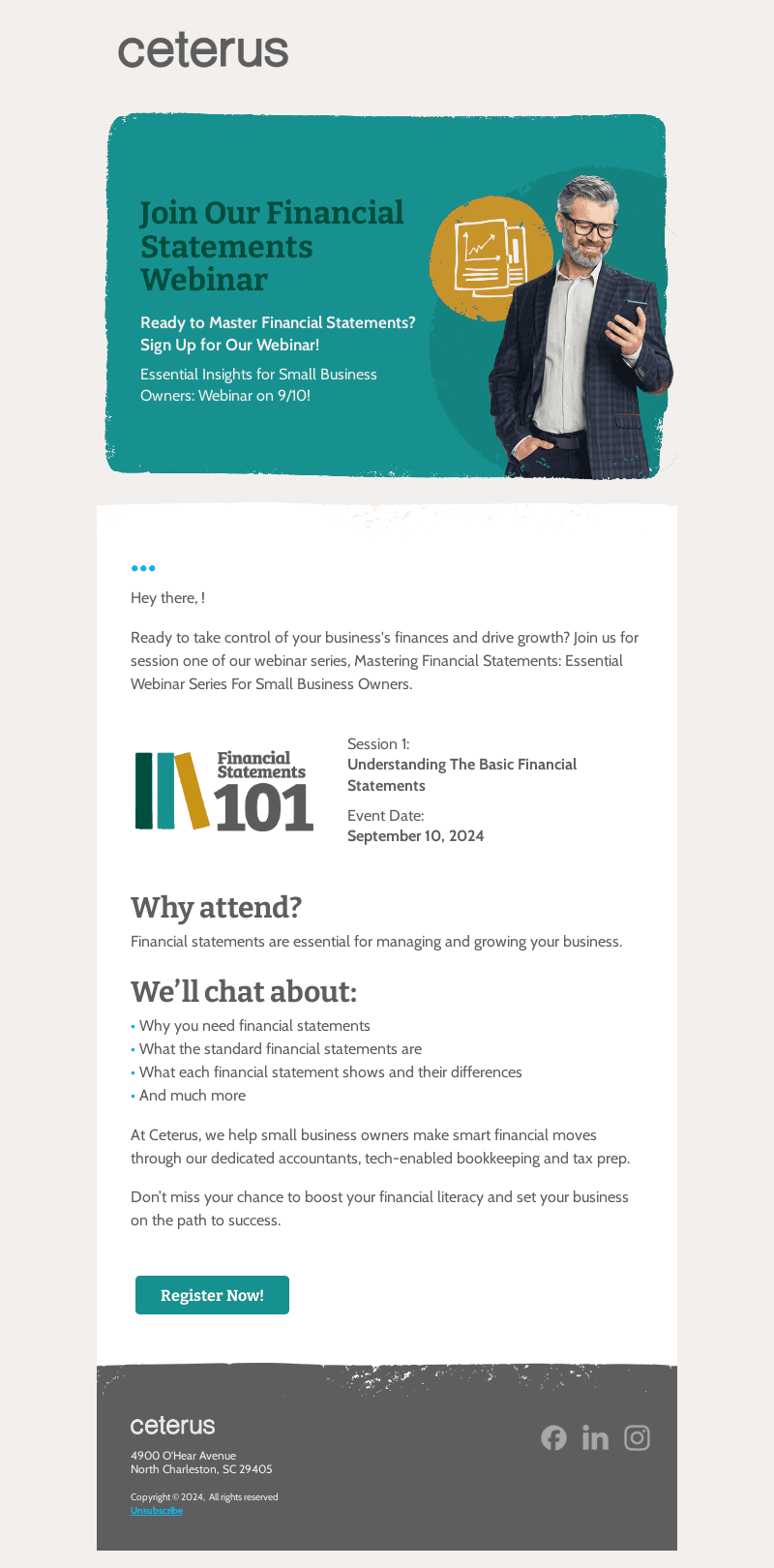 Join Our Financial Statements Webinar on 9/10! 🎉