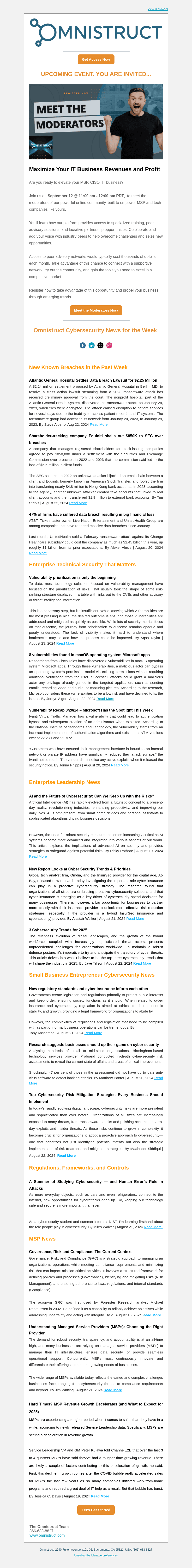 Omnistruct Inc email from Fri, Aug 23, 2024