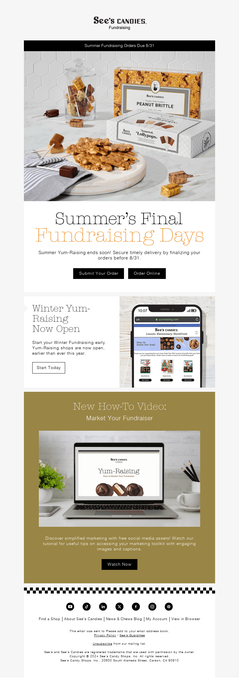 ⏰ Only One Week Left to Summer Fundraise