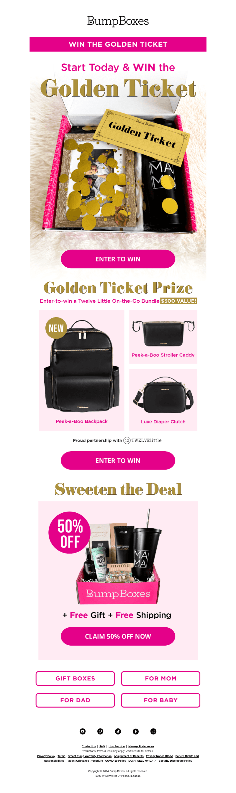 Win $300 Prize from Twelve Little