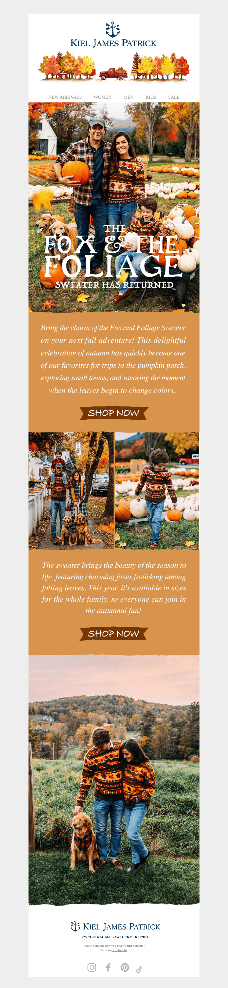 The Fox And The Foliage Sweater Has Returned