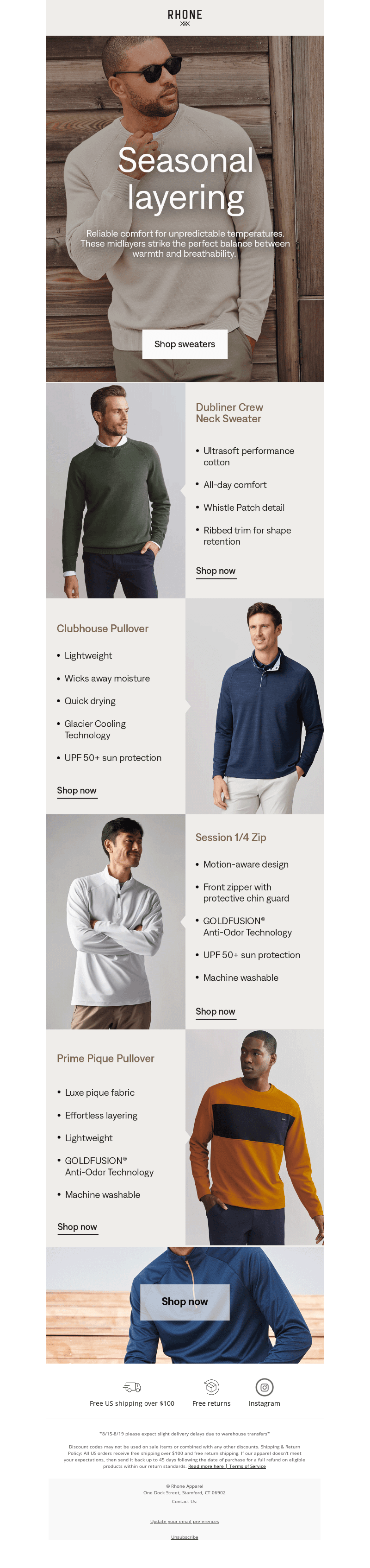 Fall preview: must-have midlayers