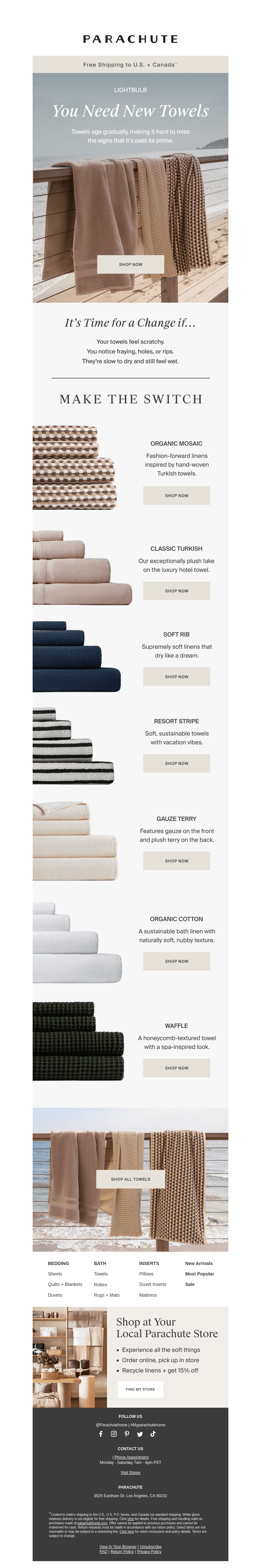 If Your Towels Are Rough…