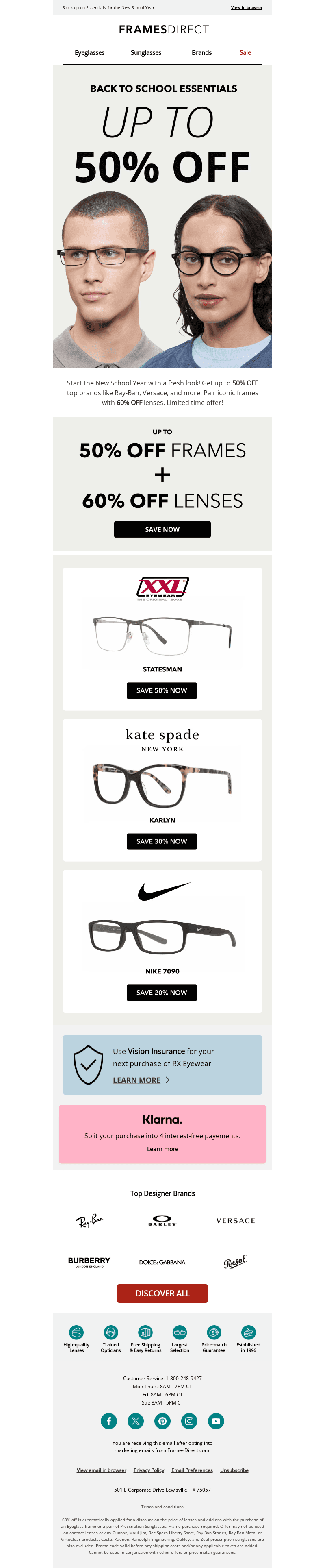 FramesDirect email from Sat, Aug 24, 2024