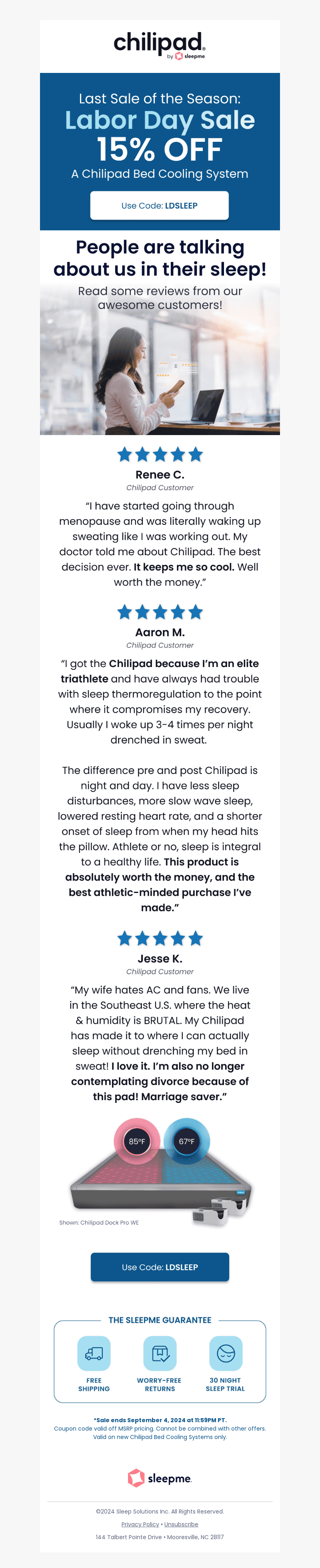 5 ⭐ Reviews for Chilipad!