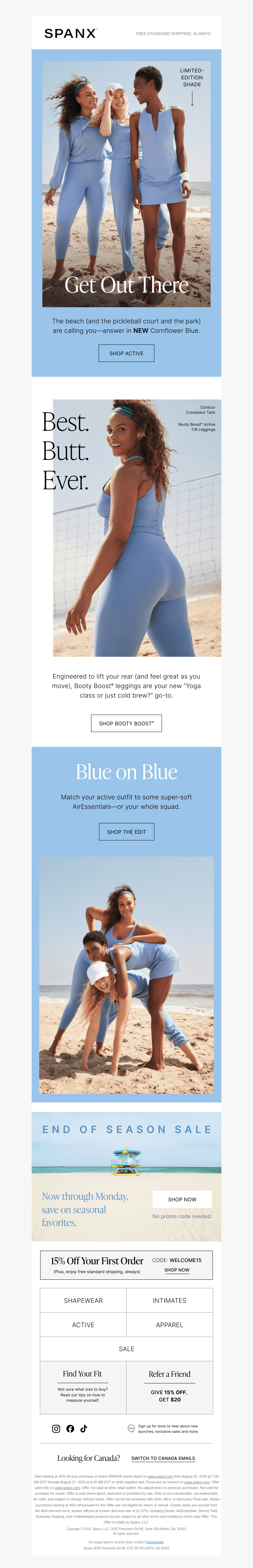 ACTIVELY SEEKING ACTIVEWEAR