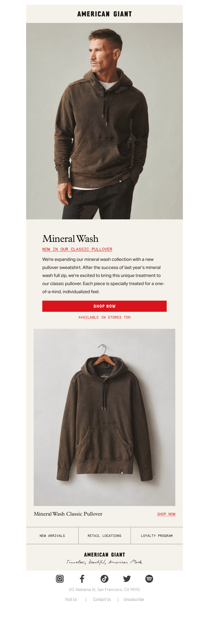 Introducing the Mineral Wash Pullover