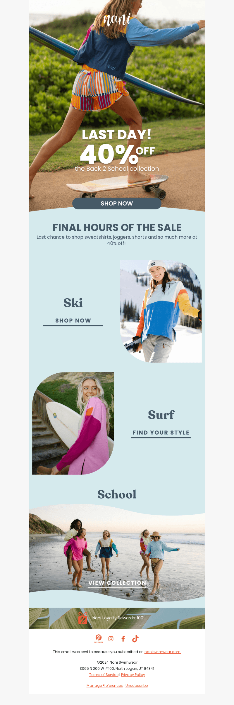 Nani Swimwear email from Sun, Aug 25, 2024