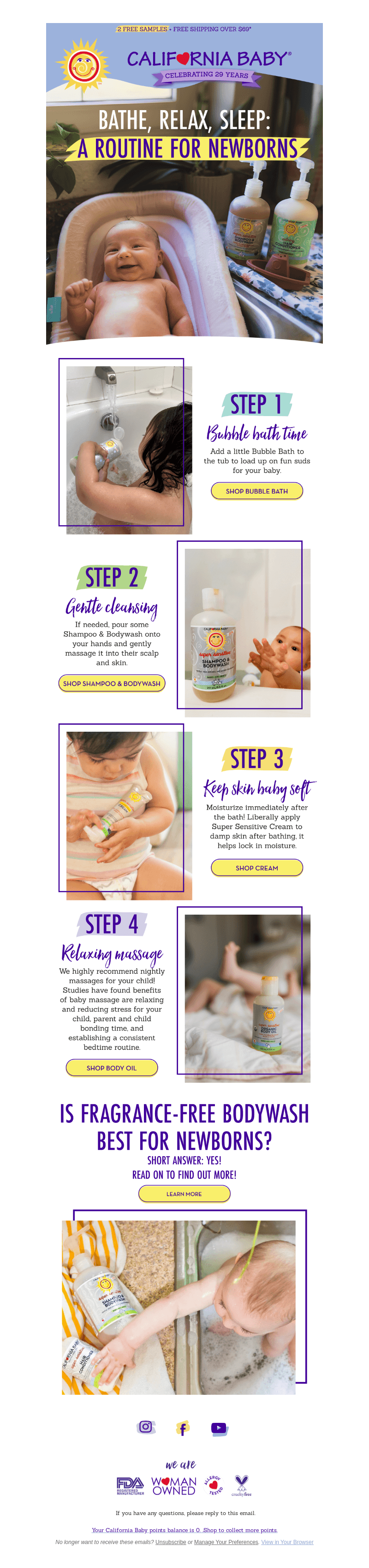 Our Newborn Bathtime Guide ❤️
