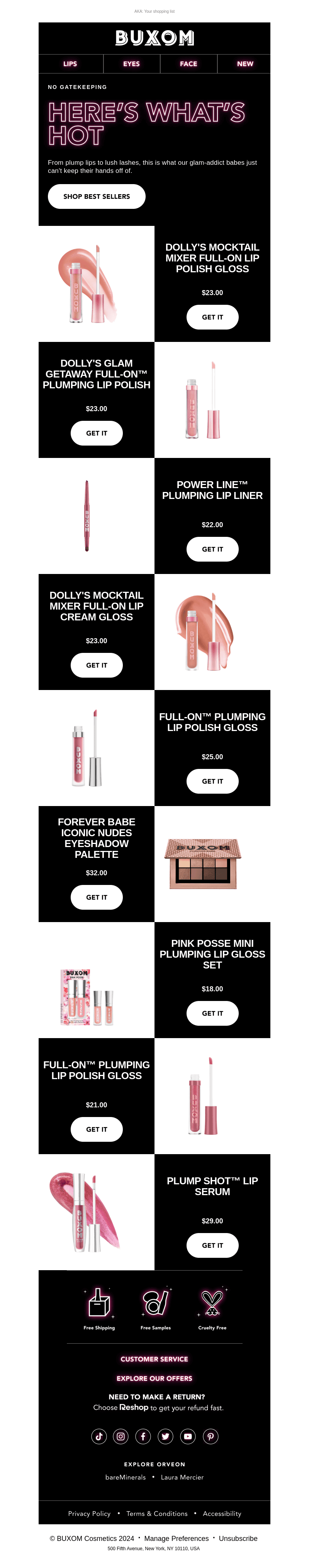 Everything the babes loved most this month...