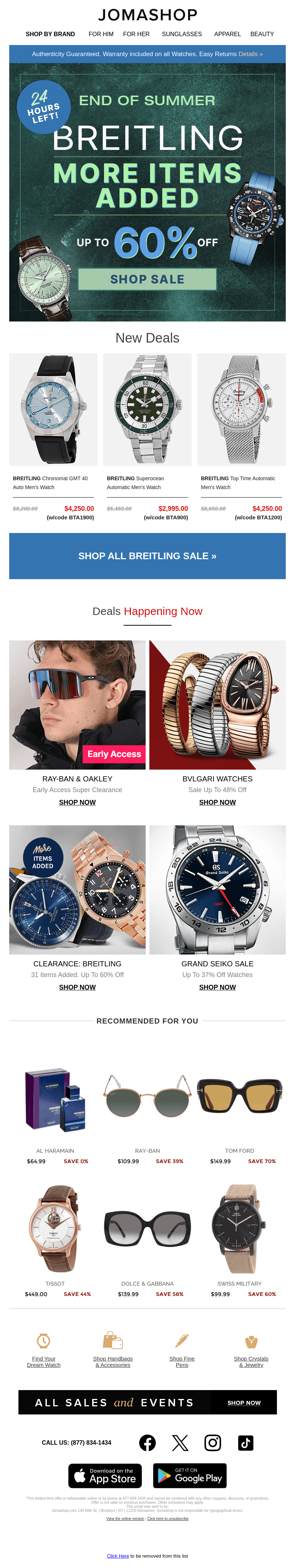 BREITLING SALE ➡️ MORE ITEMS ADDED
