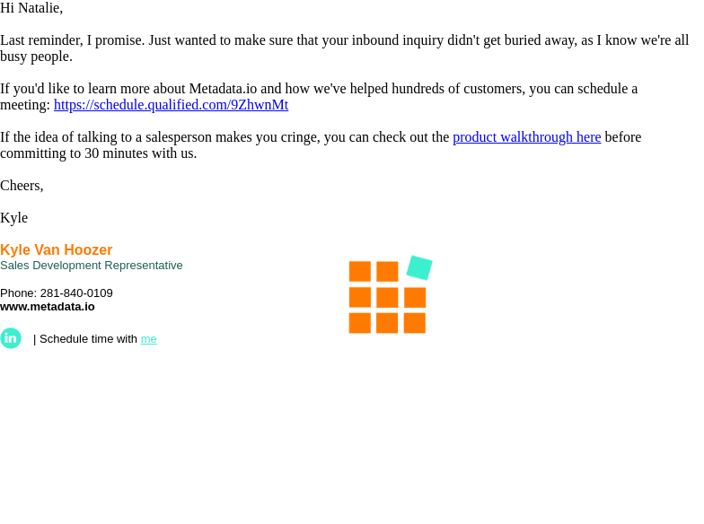 Metadata email from Mon, Aug 26, 2024