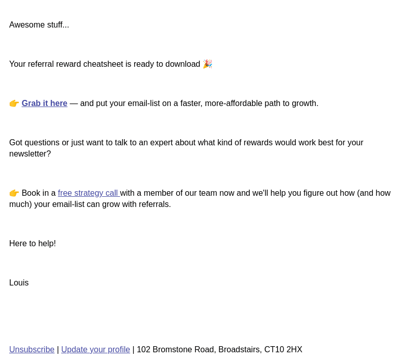 🎁 here's your referral reward cheatsheet