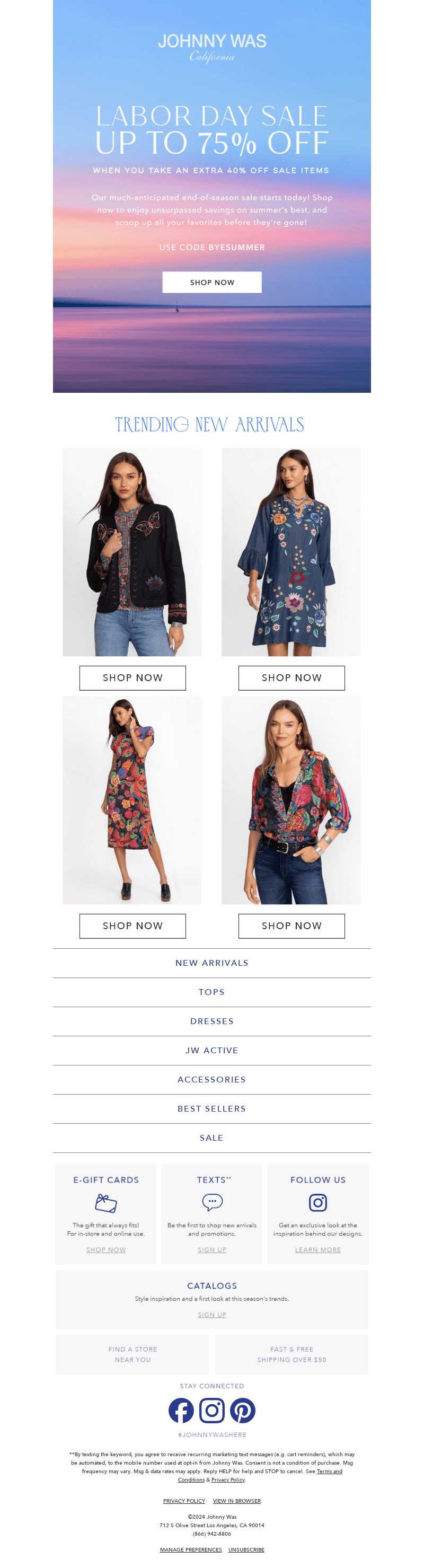 Up To 75% Off Starts Now!