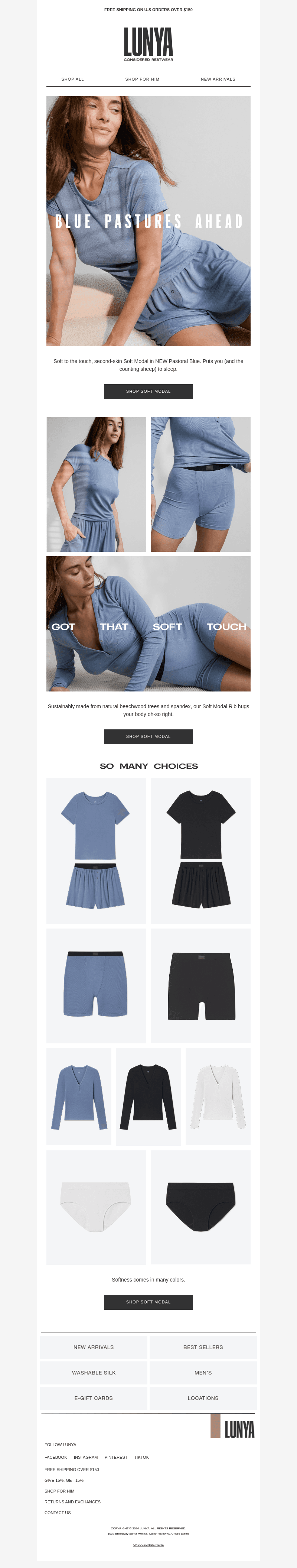 NEW IN: SOFT MODAL RIB