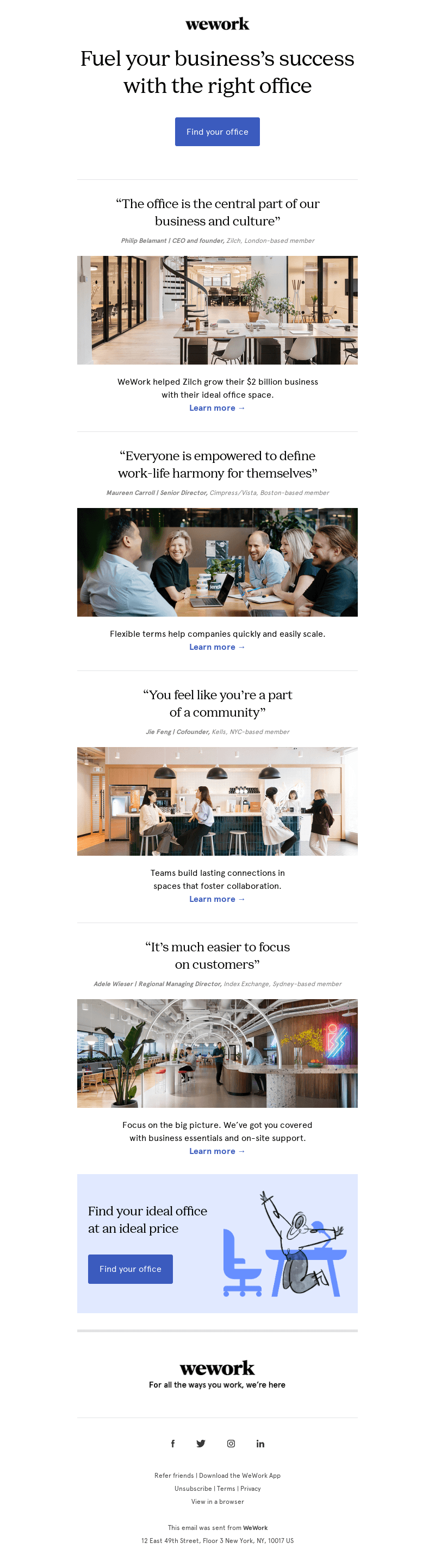 Elevate your business with a private office