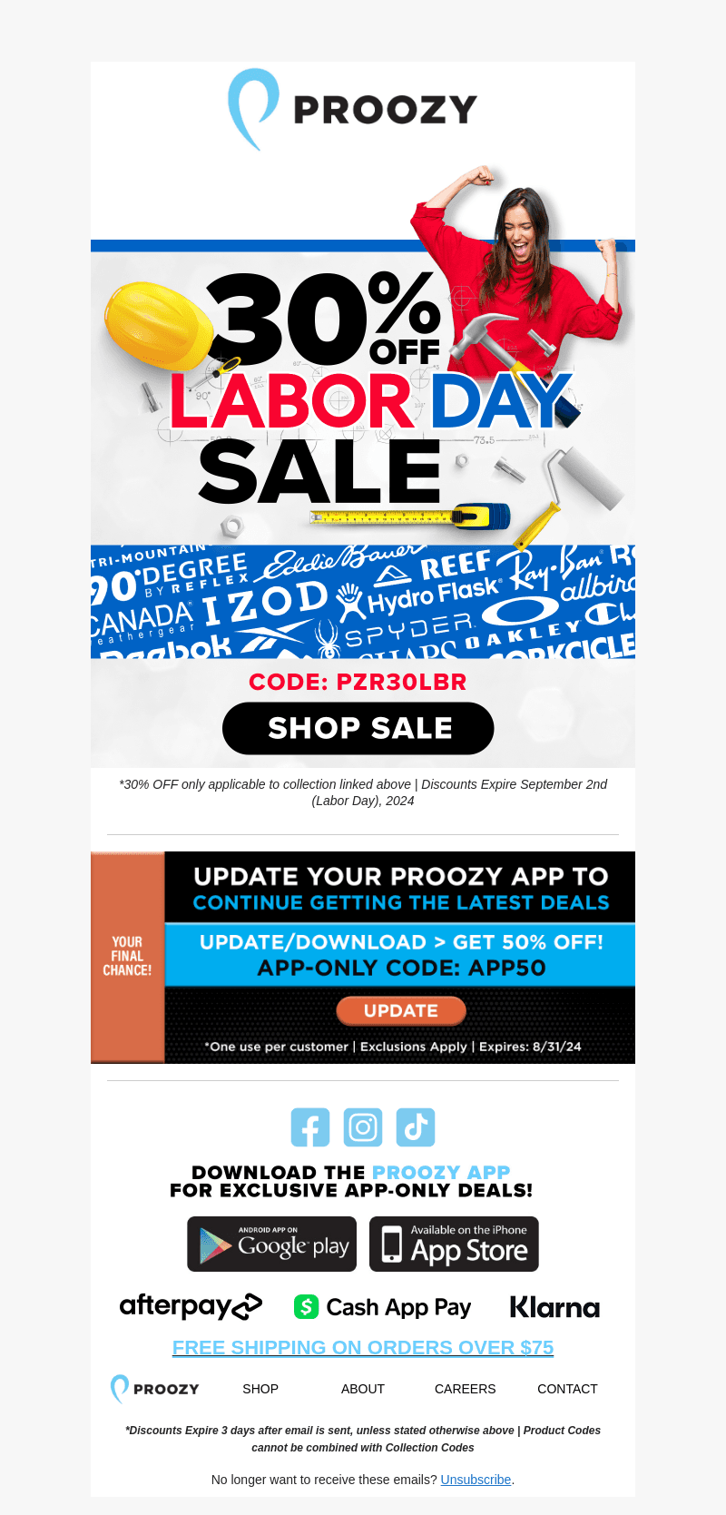 Our Labor Day Sale is Here!