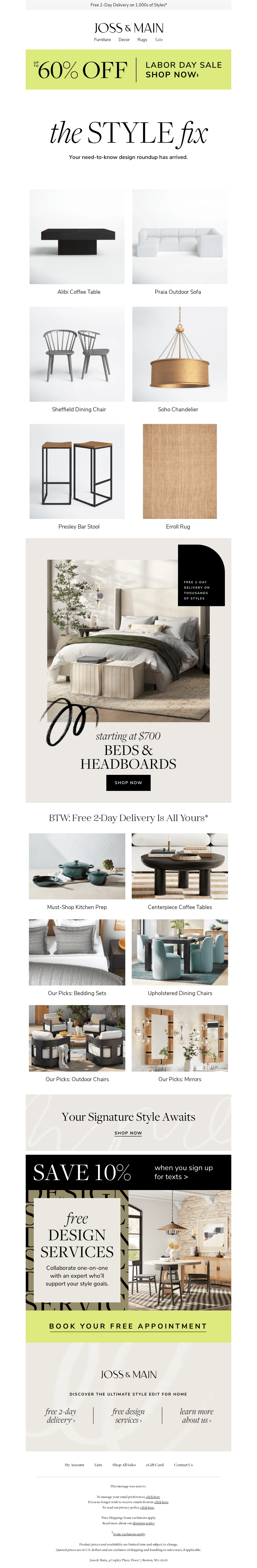 Your latest obsession? The Alibi Coffee Table.