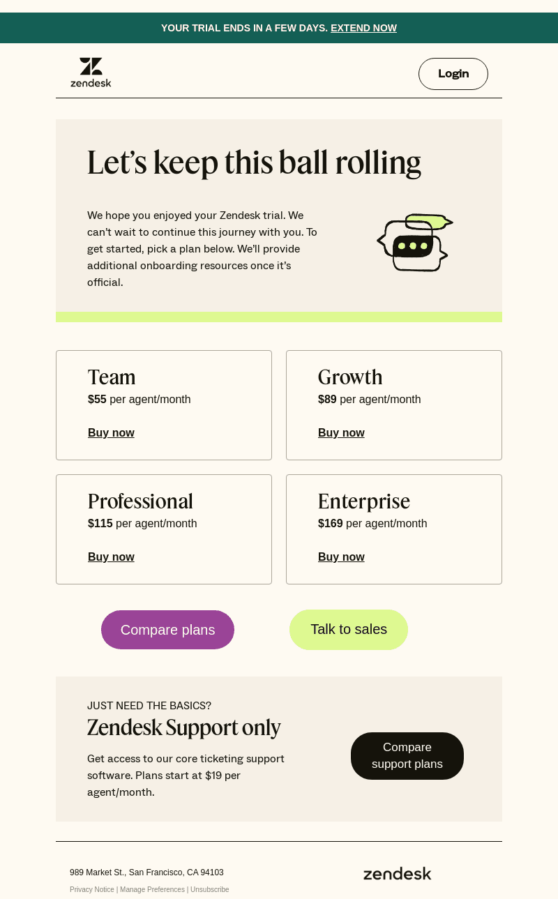 Starting the next chapter with Zendesk