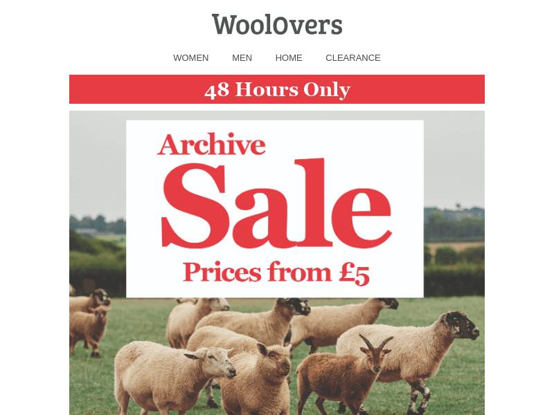 Archive Sale | Prices from £5!