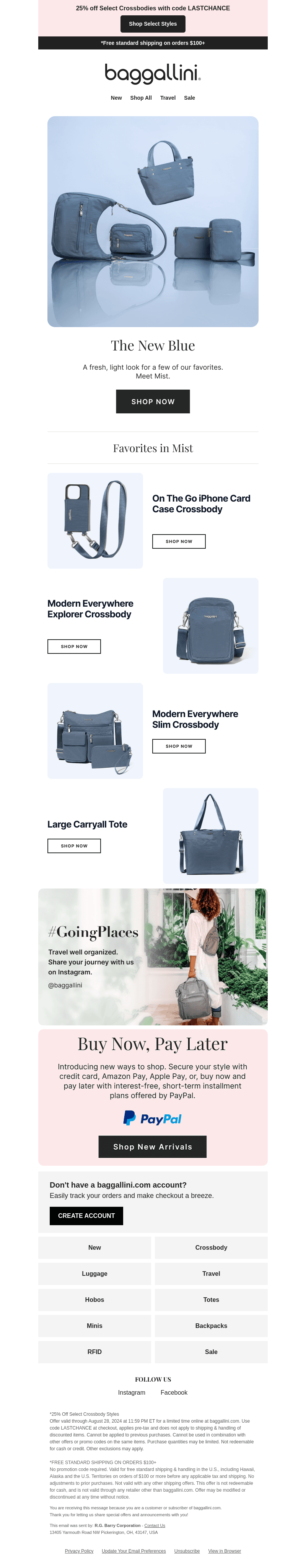 Fall’s Coolest Hue 💙 New Mist Blue