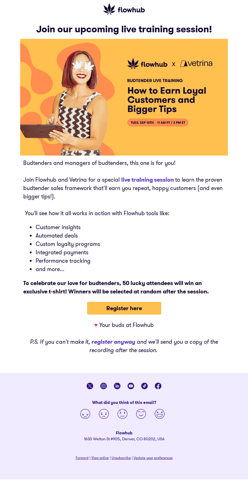 Flowhub email from Wed, Aug 28, 2024