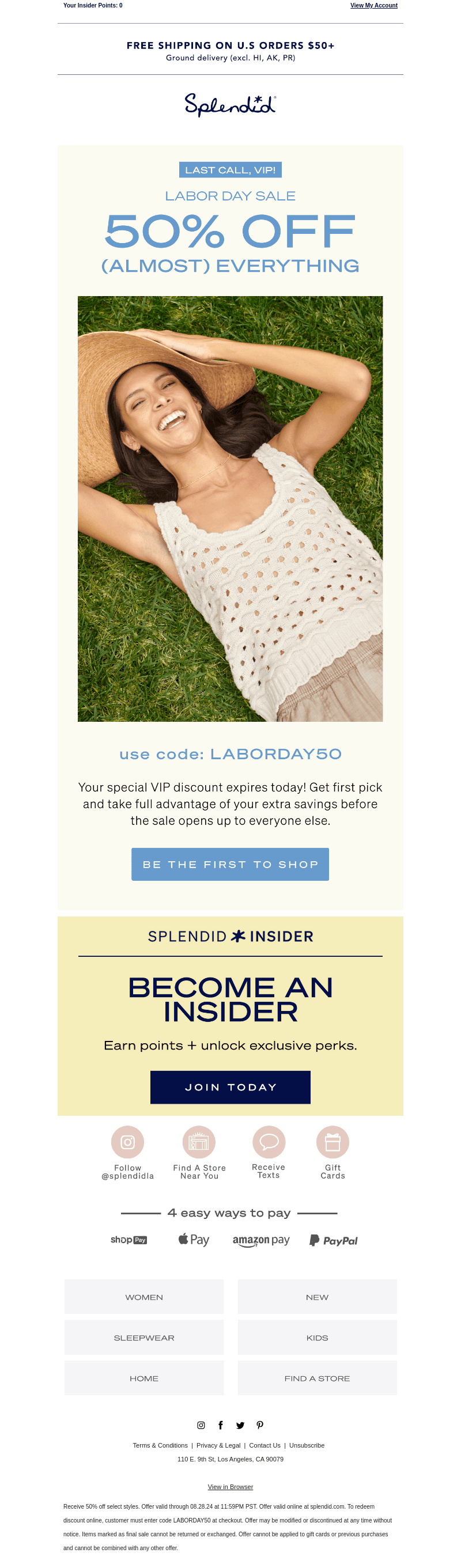 Your VIP Code Expires Today!
